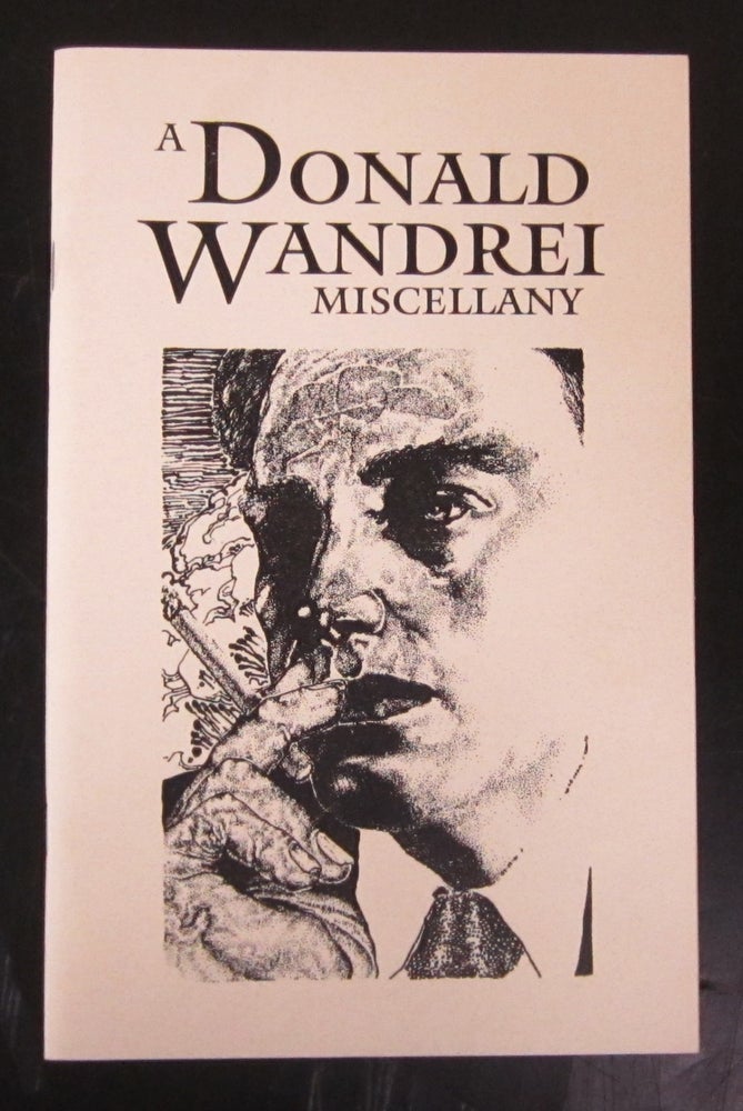 Item #70859 A Donald Wandrei Miscellany. D. H. Olson, ed.