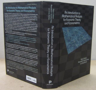 Item #70980 An Introduction to Mathematical Analysis for Economic Theory and Econometrics. Dean...