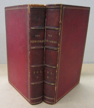 Item #71019 The Newcomes. Memoirs of a Most Respectable Family in two volumes. William Makepeace...