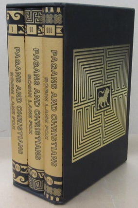 Item #71186 Pagans and Christians 3 volume set. Robin Lane Fox