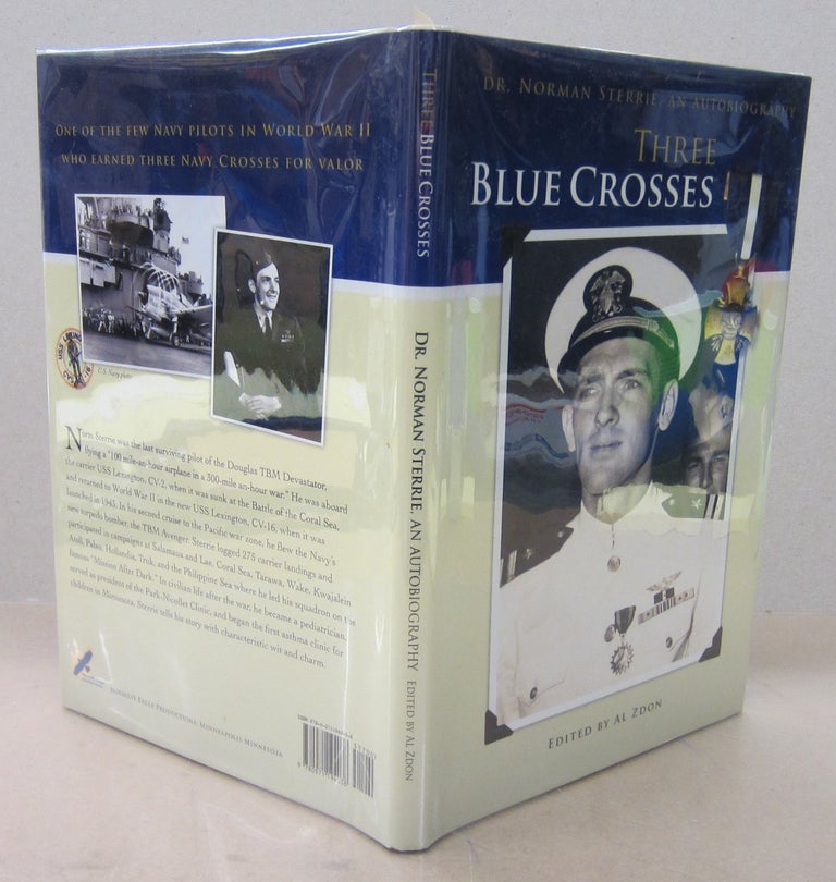 Item #71278 Three Blue Crosses. Dr. Norman Sterrie, Al Zdon.