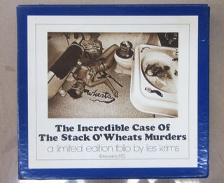 Item #71360 The Incredible Case of the Stack O'Wheats Murders; A Limited Edition Folio. Les Krims