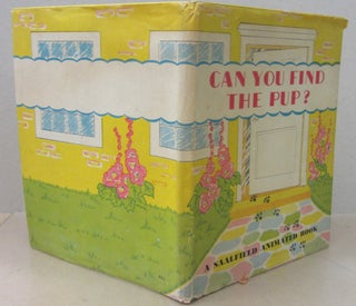 Item #71480 Can You Find the Pup? Louise Rowe, A Saalfield Animated Book. Louise Rowe