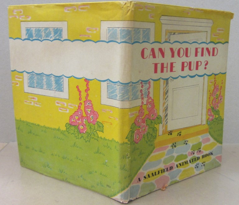 Item #71480 Can You Find the Pup? Louise Rowe, A Saalfield Animated Book. Louise Rowe.