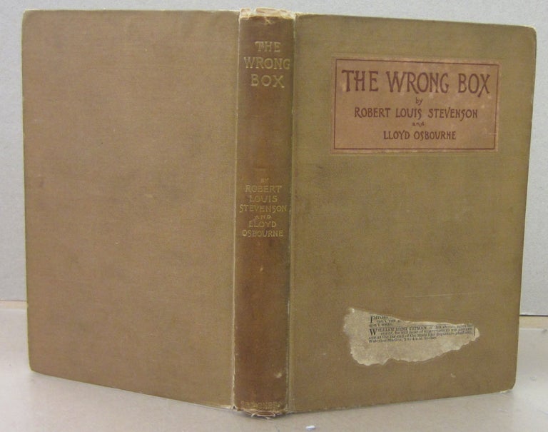 Item #71493 The Wrong Box. Robert Louis Stevenson, Lloyd Osbourne.