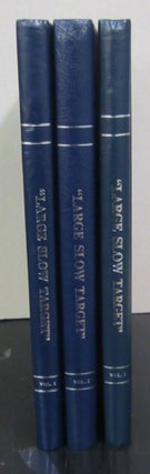 Item #71748 Large Slow Target: A History of the LST 3 volume set. Melvin D. Barger