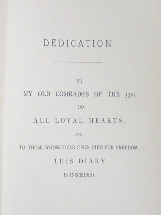 Record of the Thirty-third Massachusetts Volunteer Infantry, From Aug. 1862 to Aug, 1865.