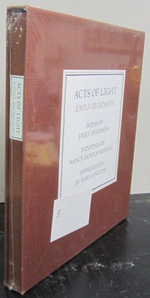 Item #72515 Acts of Light: The World of Emily Dickinson. Emily Dickinson, Jane Langton