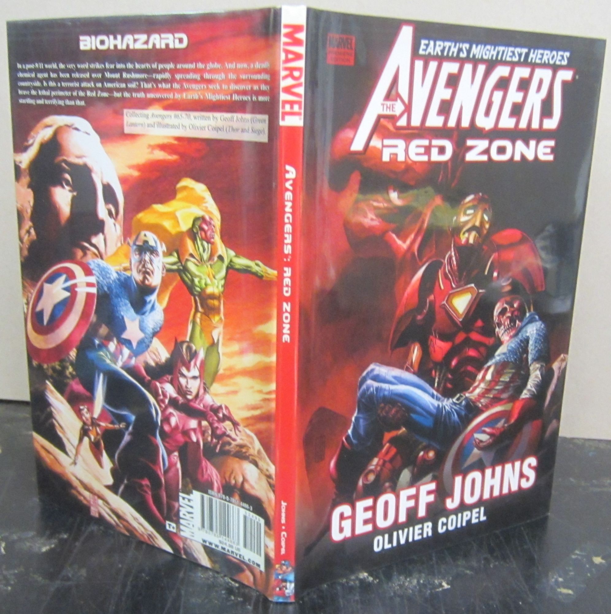 Avengers: Red Zone | Olivier Coipel Geoff Johns | First Printing