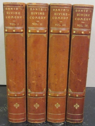 Item #72694 The Divine Comedy [Four Volume Set]. Dante Alighieri, Henry Wadsworth Longfellow,...