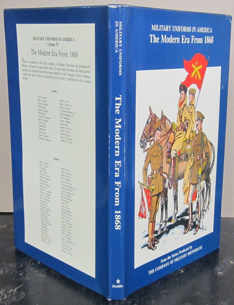 Item #73033 Military Uniforms in America - The Modern Era from 1868; 1755-1795. John R. ELTING, Michael McAfee.