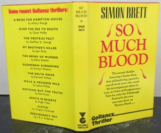 Item #73323 So Much Blood. Simon Brett