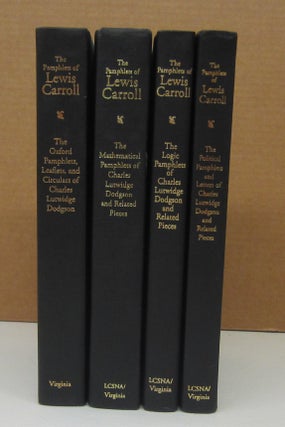 Item #73562 The Pamphlets of Lewis Carroll [4 volume set]. Lewis Carroll, Edward Wakeling,...