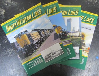 Item #74052 North Western Lines Magazine 2020 Number 1 , 2, 3, 4 The Official Publication of the...