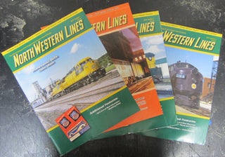 Item #74057 North Western Lines Magazine 2015 Number 1, 2, 3, 4 The Official Publication of the...