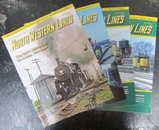 Item #74059 North Western Lines Magazine 2014 Number 1, 2, 3, 4 The Official Publication of the...