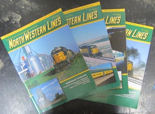 Item #74061 North Western Lines Magazine 2012 Number 1, 2, 3, 4 The Official Publication of the...