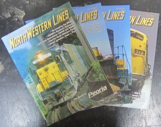 Item #74062 North Western Lines Magazine 2011 Number 1, 2, 3, 4 The Official Publication of the...