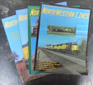 Item #74063 North Western Lines Magazine 2001 Volume 29 Number 1, 2, 3, 4 The Official...