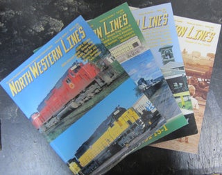Item #74065 North Western Lines Magazine 2003, Volume 30 Number 3 & 4 and Volume 31 Number 1 & 2...