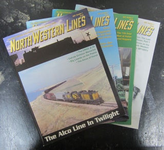 Item #74069 North Western Lines Magazine 2007, Number 1, 2, 3, 4 The Official Publication of the...