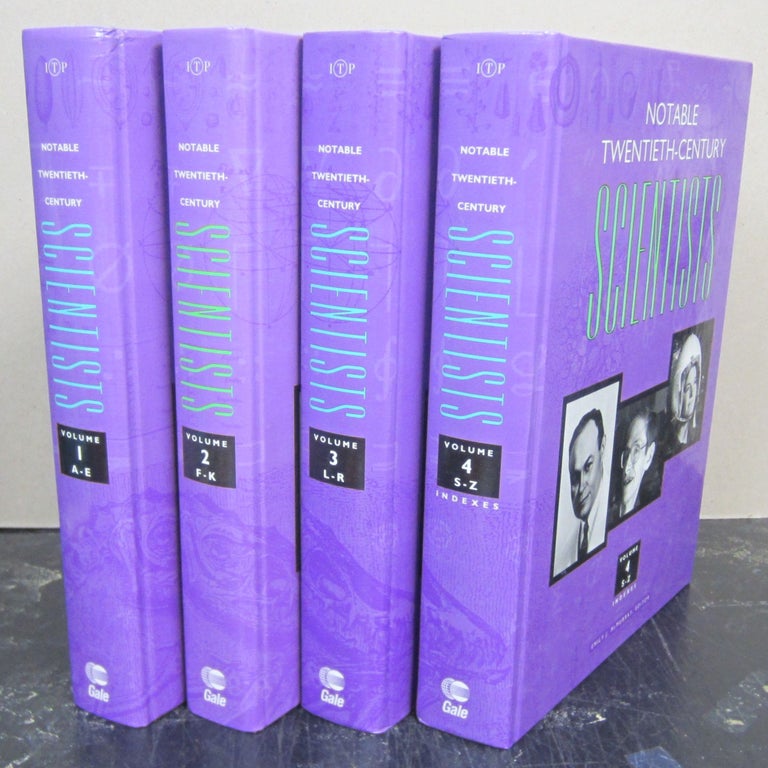 Item #74309 Notable Twentieth-Century Scientists [4 volume set]. Emily J. McMurray, ed.