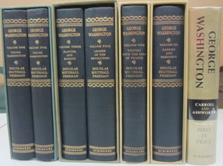 Item #74770 George Washington: A Biography [7 volume set complete]. Douglas Southall Freeman,...