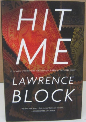 Item #75138 Hit Me (Philatelic Edition). Lawrence Block