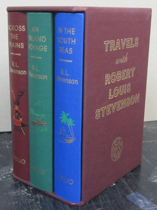 Item #75488 Travels with Robert Louis Stevenson [3 volume set]. Robert Louis Stevenson