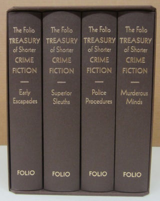 Item #75497 The Folio Treasury of Shorter Crime Fiction [4 volume set]. Tim Heald, Sue Bradbury,...