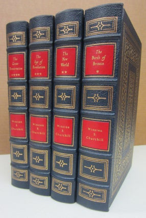 Item #75504 A History of the English-Speaking Peoples [4 volume set]. Winston S. Churchill