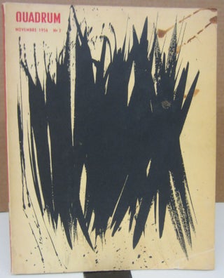 Item #75524 Quadrum Novembre 1956 No. 2; Revue International D'Art Moderne International Magazine...
