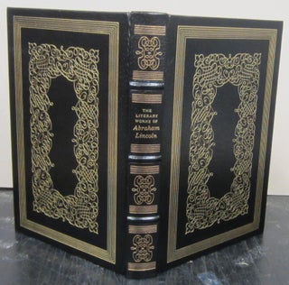 Item #75722 The Literary Works of Abraham Lincoln. Abraham Lincoln, Carl van Doren, selected by