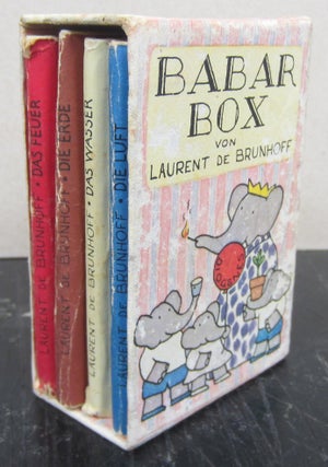 Item #75761 Babar Box. Including Die Luft, Das Feuer,Die Erde and Das Wasser. 4 Volume set....