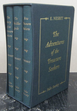 Item #75776 The Adventures of the Treasure Seekers [3 volume set]. E. Nesbit
