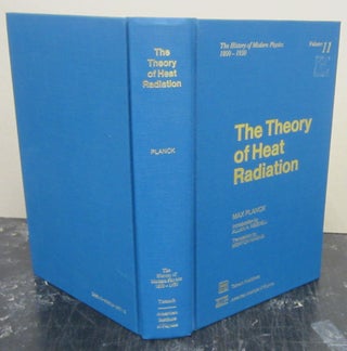 Item #76046 The Theory of Heat Radiation. Max Planck Morton Masius
