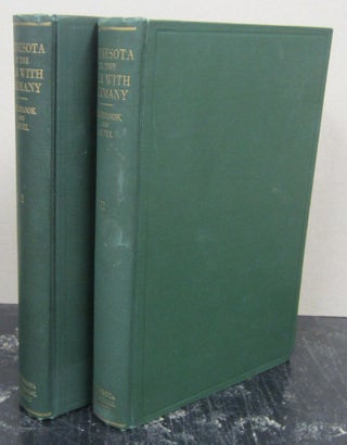 Item #76094 Minnesota in the War With Germany in Two Volumes. Franklin F. Holbrook, Livia Appel