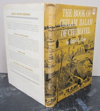Item #76110 The Book of Chilam Balam of Chumayel. Ralph L. Roys, J. Eric S. Thompson, intro