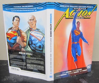 Item #76238 Superman Action Comics: Rebirth Deluxe Edition Book 2 [SIGNED BY JURGENS]. Dan...