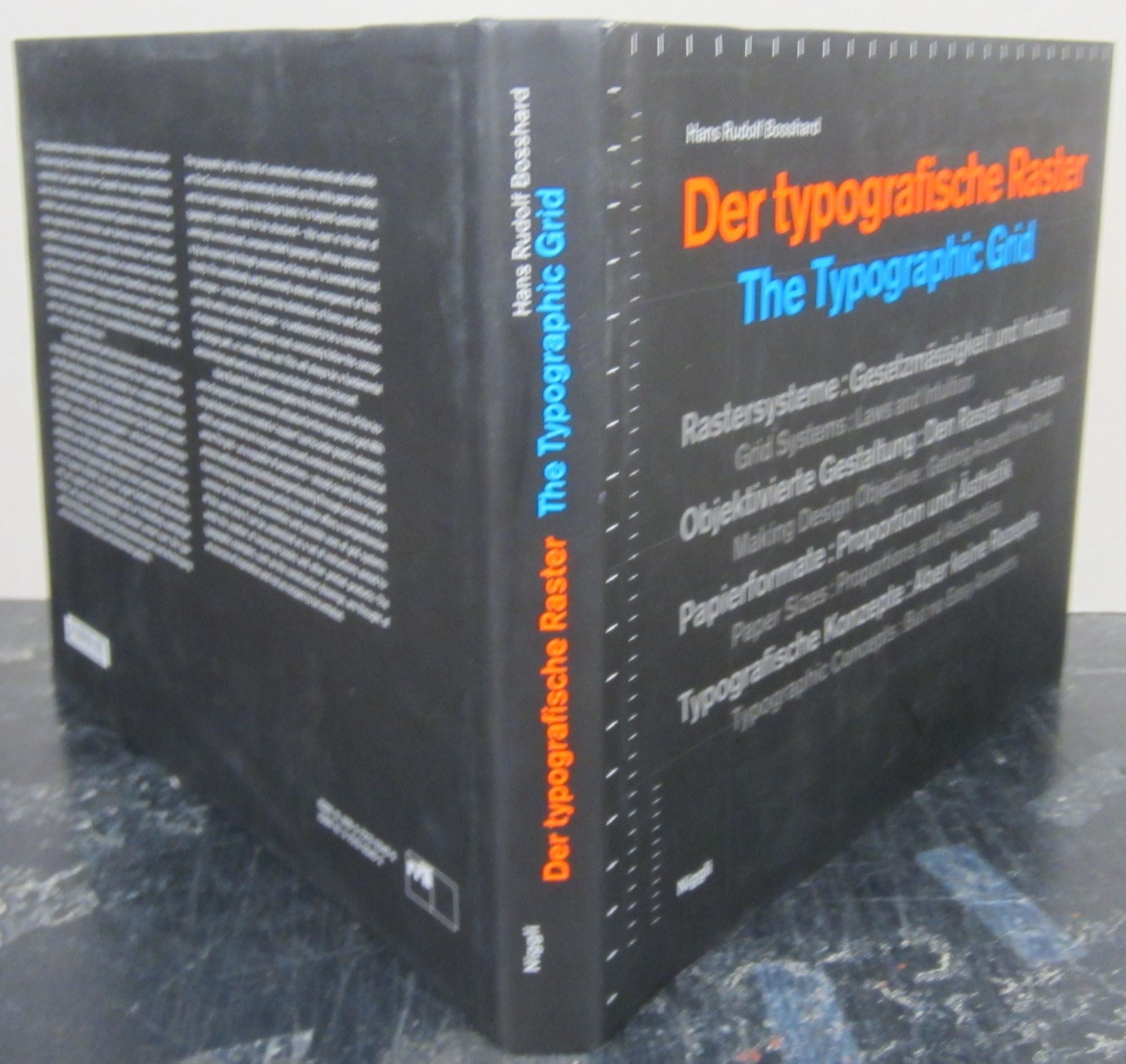 Der typographische Raster; The Typographic Grid | Hans Rudolf Bosshard