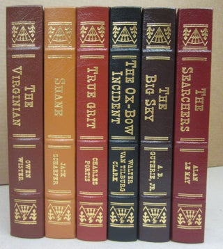 Item #76356 Masterpieces of the Wild West [6 volume set]. Owen Wister, Jack Schaefer, Charles...