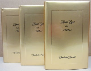 Item #76576 Jane Eyre [3 volume set] (The Million Dollar First Edition Library). Charlotte...
