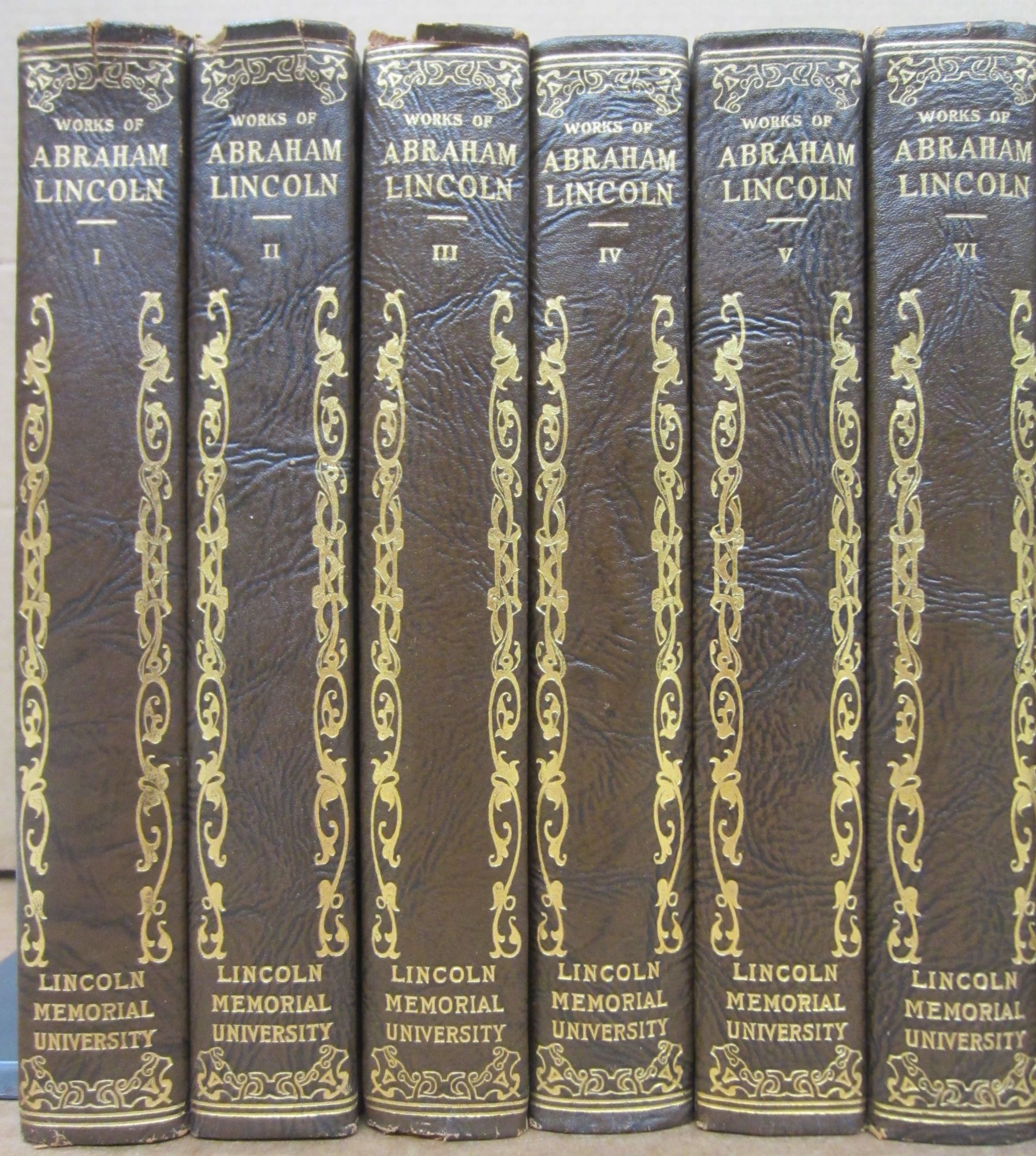 Complete Works of Abraham Lincoln Sponsors Edition 12 volume set