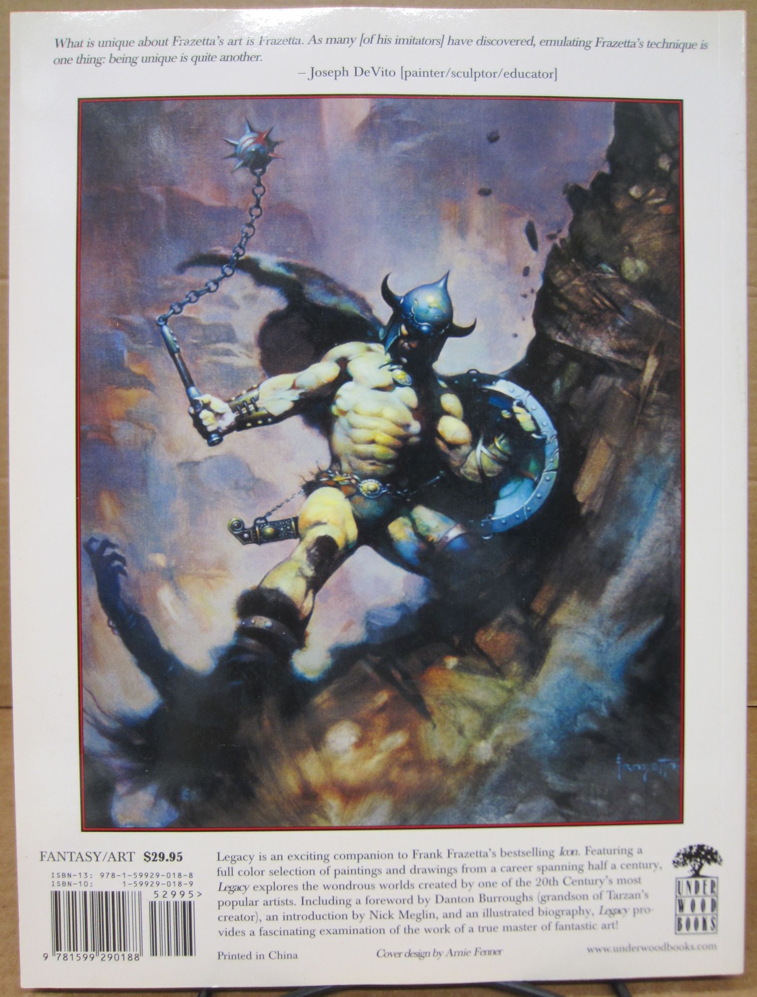 Legacy: Selected Paintings & Drawings by Frank Frazetta | Arnie