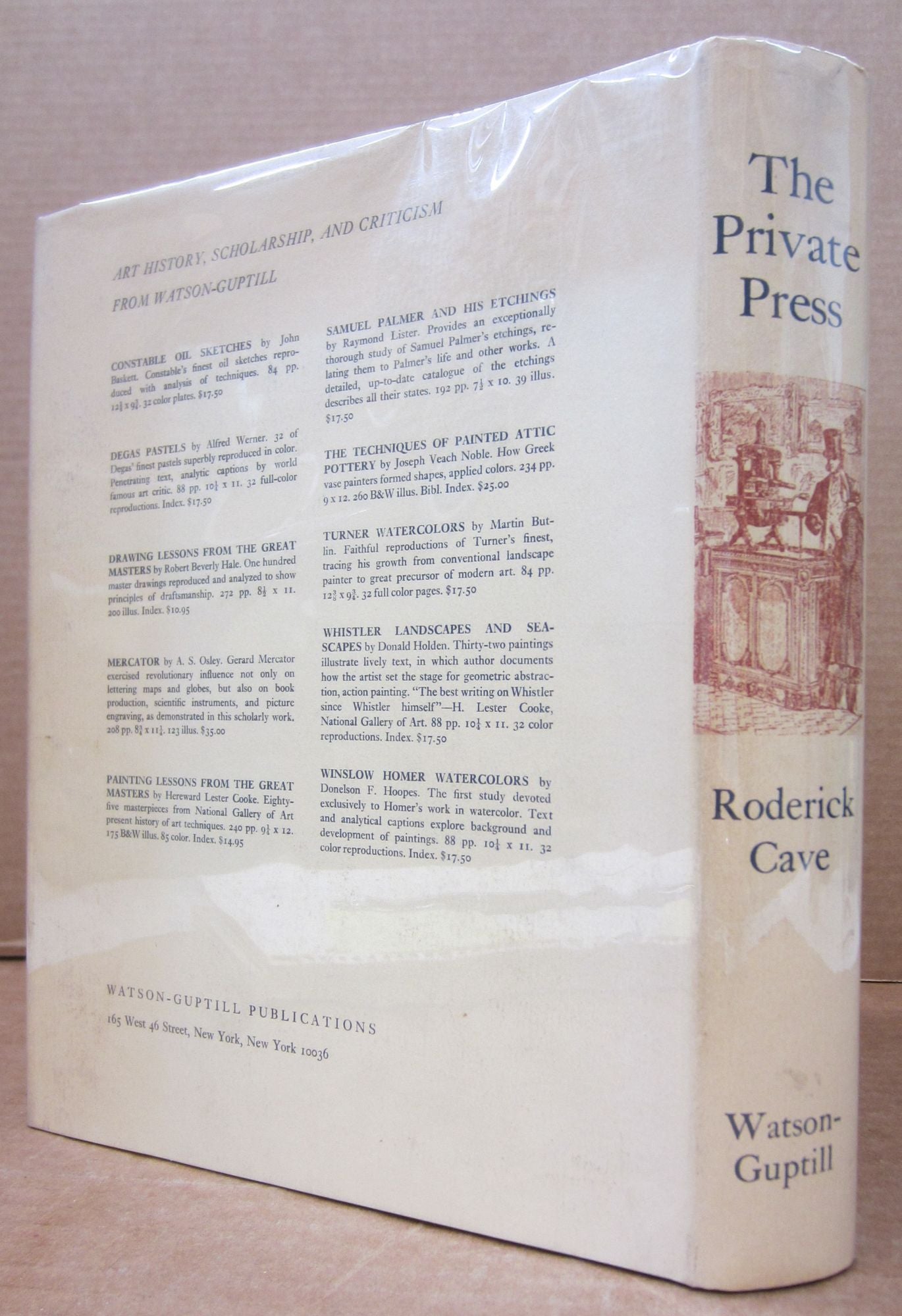 Roderick Cave The Private Press; Five Hundred Years of the Amateur Printing ...