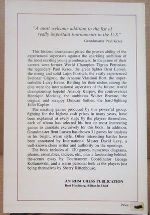 San Antonio '72 Church's Fried Chicken, Inc. First International Chess Tournament.
