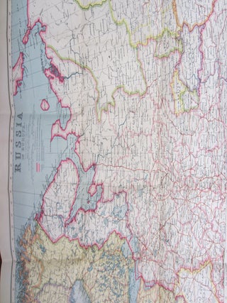 Russia North Philips' Authentic Imperial Maps For Tourists & Travellers.