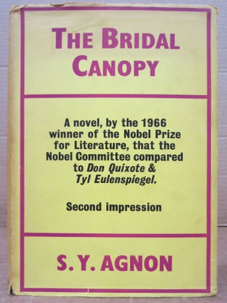 Item #81913 The Bridal Canopy. Shmuel Yosef Agnon