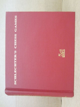 Item #82563 Schlechter's Chess Games. Tom Crain