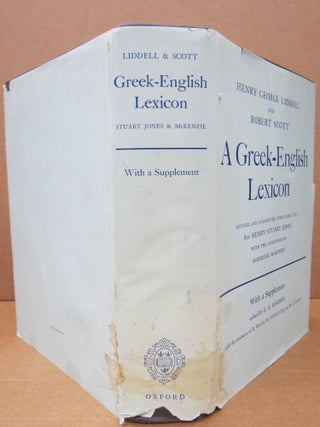 A Greek-English Lexicon with a Supplement